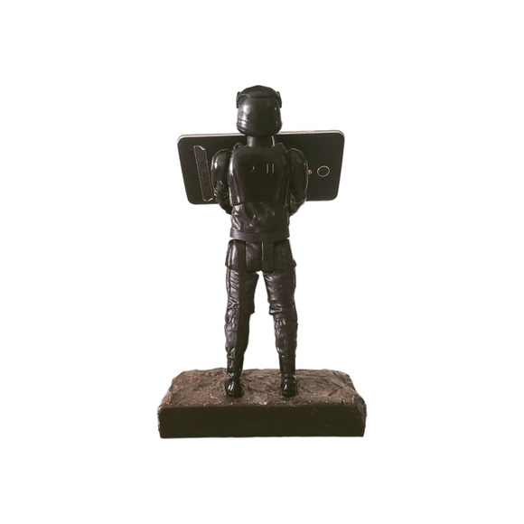 Star Wars First Order TIE FIGHTER PILOT Cell Phone Remote Control Holder - Picture 9 of 10